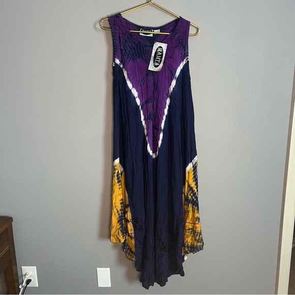 MAMTA‎ tie dye flowing dress - Picture 1 of 6